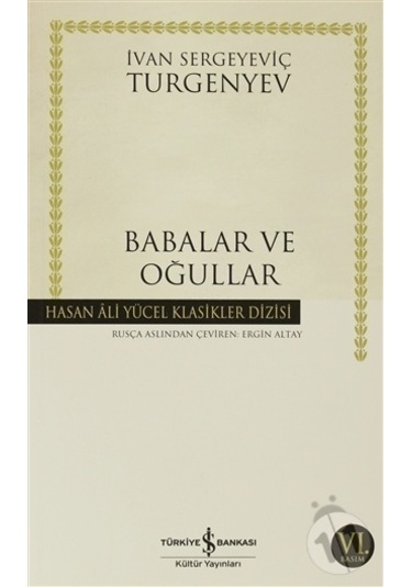 Iş Bankası Yayınları Babalar ve Oğullar K.Kapak