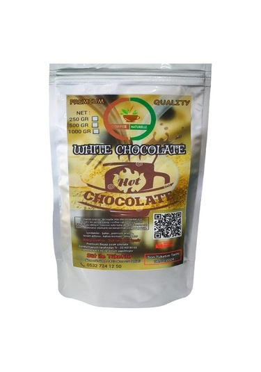 coffee naturelle Beyaz Sıcak çikolata 500 Gr