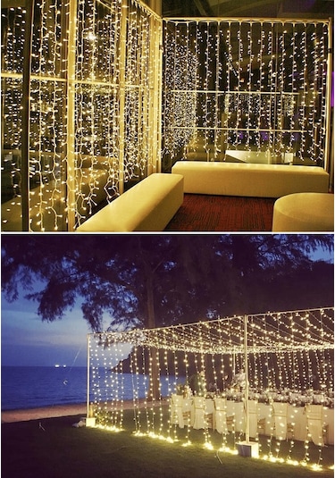 Trendpoint 2.5 X 2.5 Metre 8 Fonksiyonlu Perde Led 12 Saçaklı 180