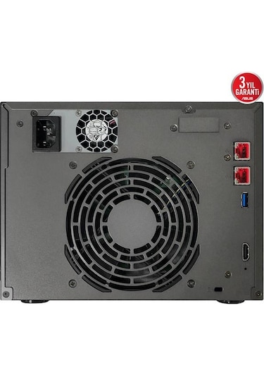 Asustor As6706t-8gb Celeron Qc- 8gb Ram- 6-diskli Nas Server Disksiz