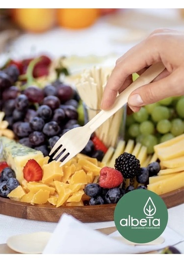 Albeta Parti İçin Tek Kullanımlık Çatal 160 Mm 100 Adet 19068601 100 adet