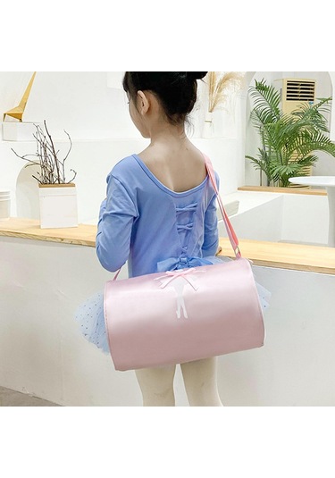 Suntek Kızlar Için Spor Çantası Tatlı Bale Dans Gösterileri Pembe