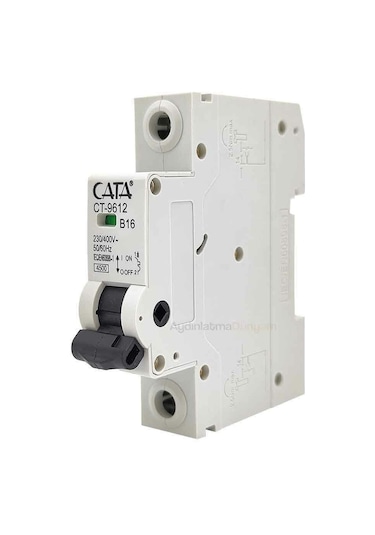 Cata 1x16 Amper W Otomat Monofaze Sigorta Ct-9612