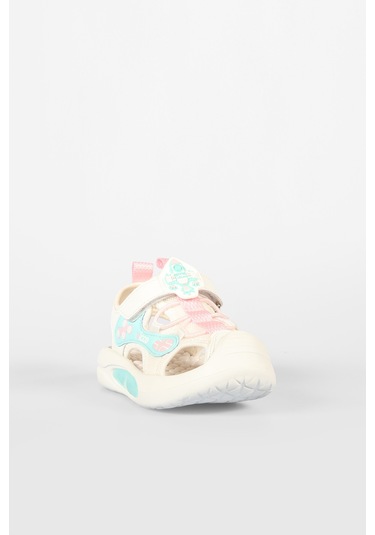 Vicco Rocket Çocuk Okul Öncesi Işıklı Sandalet Beyaz