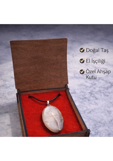Doğal Akik Taşı Kolye Diğer