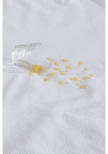 Mycey Alez Ultra Yumuşak Yatak Koruyucu 90 X 200 Cm Tek Kişilik Pamuk Alez Beyaz