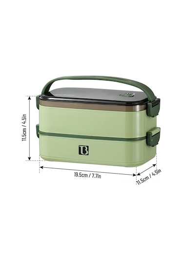 Yaozixa 1.4l Çıkarılabilir 3 Bölmeli Paslanmaz Çelik Yemek Kabı - Sızdırmaz, Taşınabilir, Bulaşık Makinesi Güvenli 112 Karakter Diğer