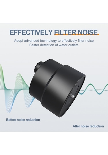 Butuglobal 01 Yüksek Mukavemetli Boru Kaçak Dinleme Dedektörü Siyah