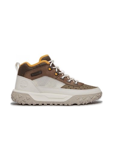 Timberland Tb0a6cw1 Greenstride Motion 6 Mid Lace Up Sneaker Kahve-beyaz Erkek Ayakkabı Kahve-beyaz