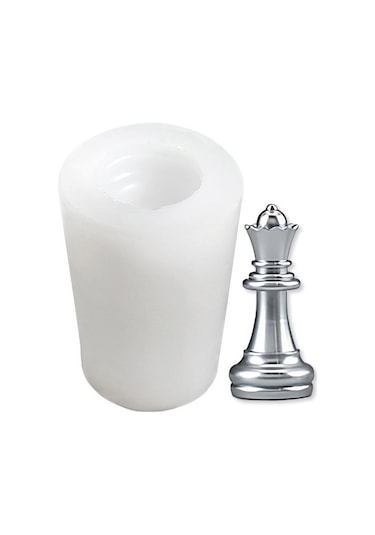 Duangduang 3d Silikon Satranç Kalıbı Çikolata Kalıp Kek Kalıbı, Şeker Kalıbı