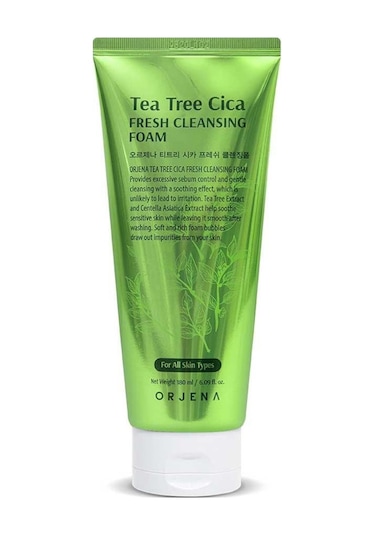 Orjena Tea Tree Cica Fresh Cleansing Foam 180 ML