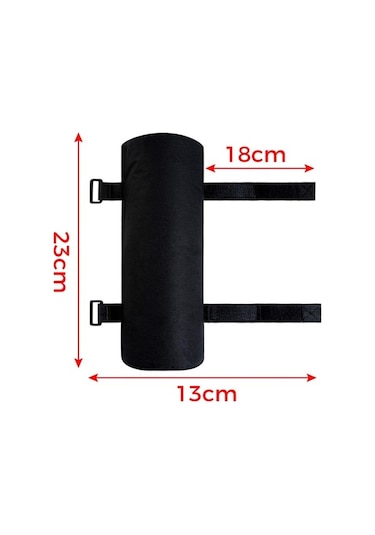 Trendooze Yatar Suntek Minderi Koltuk Kol Katlanır Dolgusu Dayama Qt Siyah