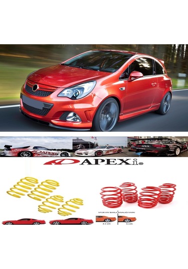 Opel Corsa D 2006-2015 Apexi 3.5 Cm Helezon Spor Yay