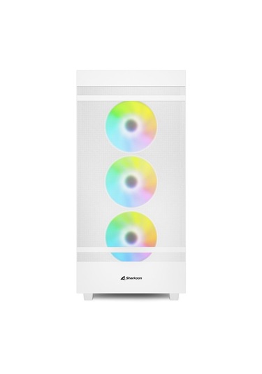 Rebel C50 Argb Fanlı Atx Beyaz Oyuncu Kasa