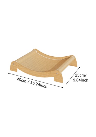 Suntek Kapalı Kedi Tırmalama Yatağı Rahat L-sırtlıksız