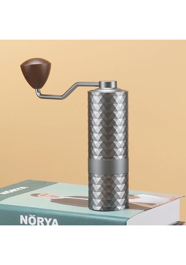 Yükseltme Manuel Kahve Değirmeni Profesyonel Paslanmaz Çelik Renkli
