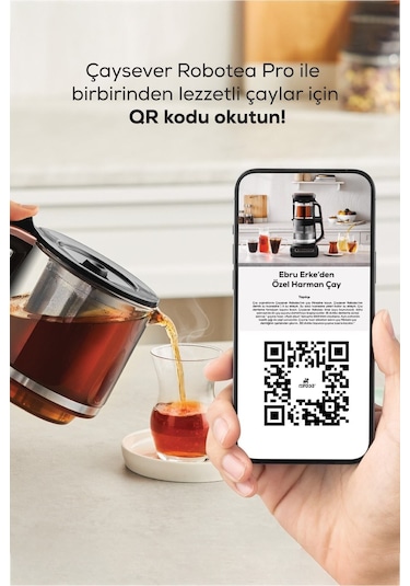 Karaca Robotea Pro 4 in 1 Konuşan Çay Makinesi