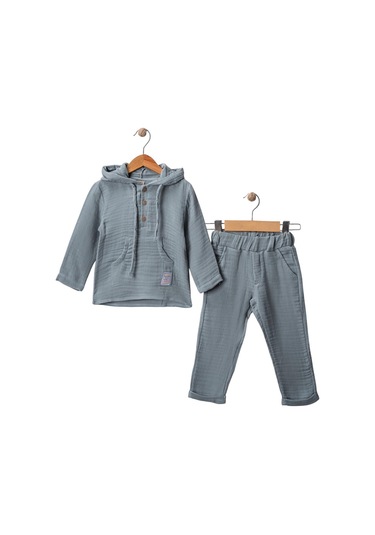 Celira Turkuaz İkili Erkek Çocuk Takım 2y,3y,4y,5y Turkuaz