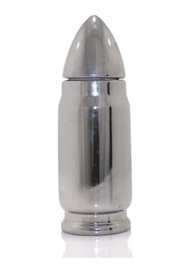 Mermi Tasarımlı Termos Bardak Gümüş Diğer