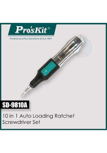 Proskit 9Sd9810A 10 Parça Tornavida Seti