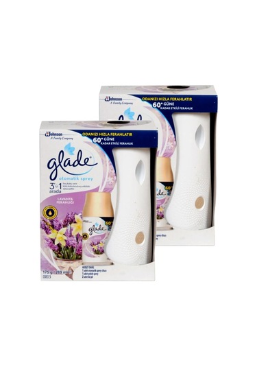 Glade Otomatik Sprey ve Yedek Lavanta 2'li Set