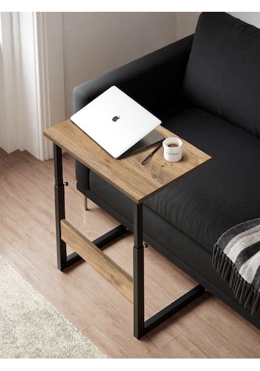 Servetavcı Laptop Sehpası Çalışma Masası Yemek Sehpası 60 x 35 Atlantik Çam