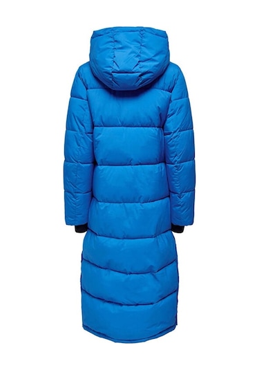 Only Onlann Premium Puffer Coat Kadın Günlük Mont 15287913-dırectoıre-blue Mavi