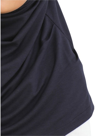 Çocuk Hazır Giyim Başörtüsü Şal Turban Viskon - Lacivert Lacivert