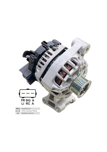 Valeo 12v Alternatör Dinamo 105 A Fr-sıg-a Ford C-max/fıesta/focus Benzinli 1999-2012