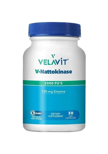 Velavit V-Nattokinase 30 Kapsül