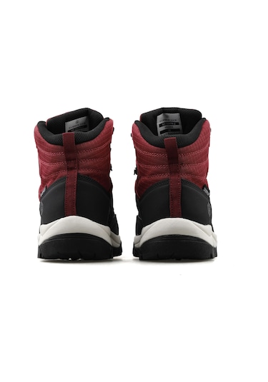 Hammer Jack 101 23174 Z Siyah Bordo Kadın Bot Ve Ayakkabı Bordo