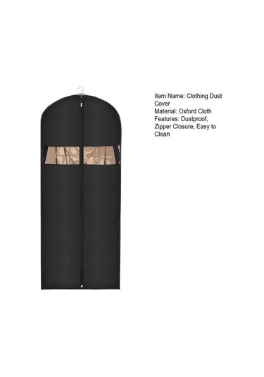 Şeffaf Pencereli Fermuarlı Giysi Asma Toz Örtüleri Böcek Geçirmez Tamamen Kapalı Diğer