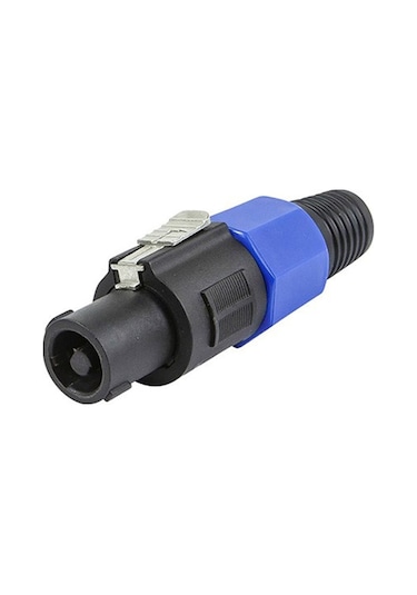 Hq Speed 4 Pin Speakon Twist Konnektör Hoparlör Jack (10 Adet)