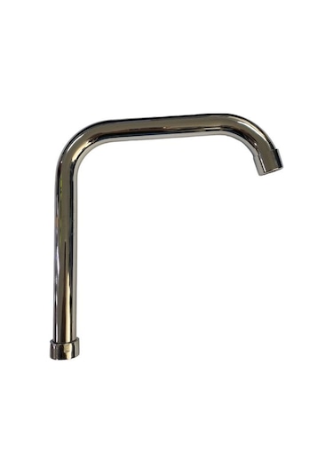 Delta Kare Uzun Kuğu Boru Krom