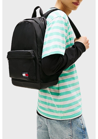 Tommy Jeans Erkek Sırt Çantası Am0am13400 Bds Siyah Siyah