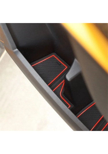 Ford Ranger 2023 2024 İçin Kapı Yuvası Matı Kırmızı - Siyah