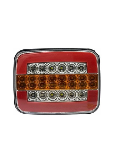 12v Stop Lambası Neon Ledli 4 Fonksiyonlu 126 97 40 Mm