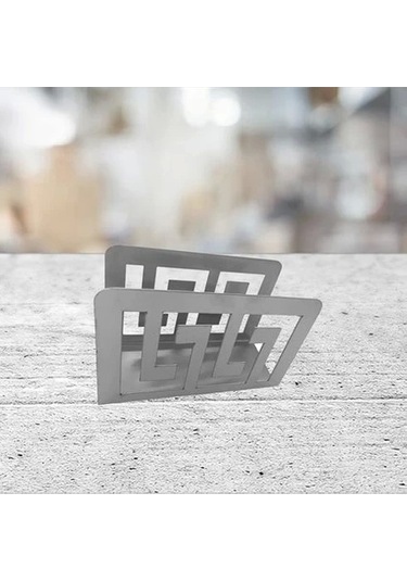 Glare Peçetelik Paslanmaz Çelik Motif Çok Renkli