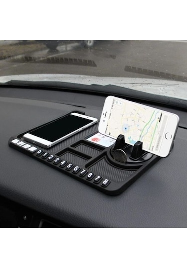 Çok Fonksiyonlu Araç İçi Telefon Tutucu Renkli