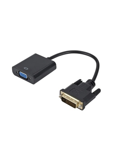 Dvi To Vga Aktif Dönüştürücü Çevirici 4778A Adaptor Monitö
