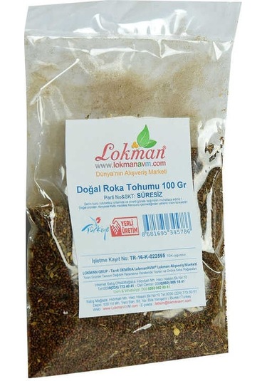 Doğal Roka Tohumu 100 Gr Paket Diğer