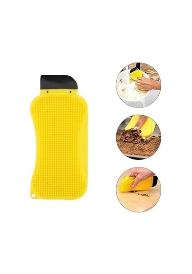 Zmc Bilişim Çok Fonksiyonlu Deterjan Hazneli Pratik Bulaşık Yıkama Fırçası