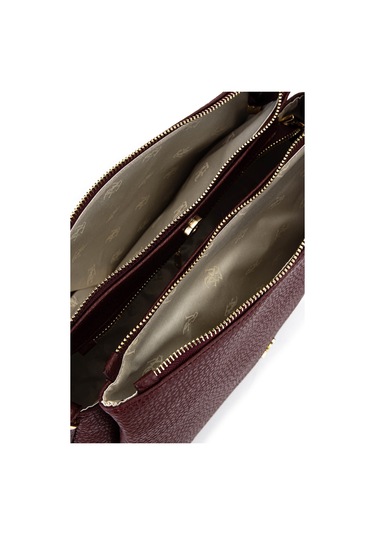 Tamer Tanca Kadın Suni Deri Bordo Kol Çantası 1003 2033 Bn Cnt Sk25-26 Bordo Fltr Bordo