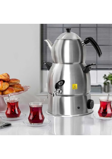 Yonca 4 L Elektrikli Semaver Çay Makinesi