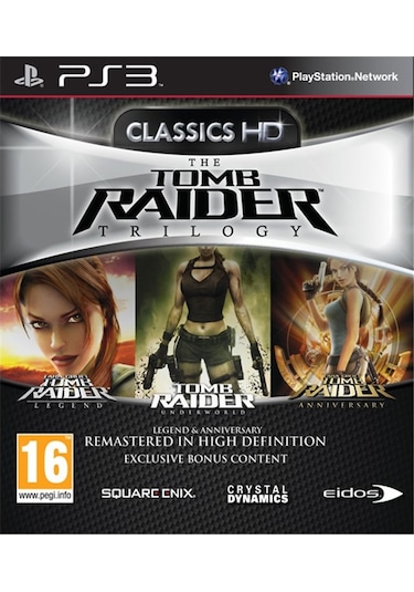 Tomb Raider Trilogy Classic Hd PS3 Oyun