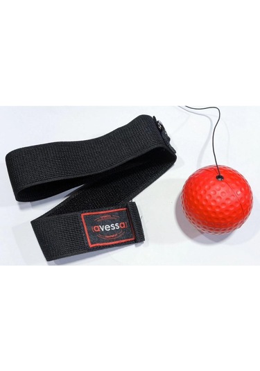 Avessa Btb-30 Boks Kafa Egzersiz Topu Kırmızı
