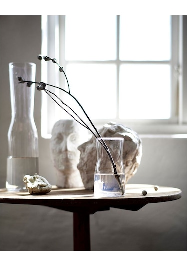 Cam Vazo, Saydam Cam, 30 Cm 12 x 22 CM