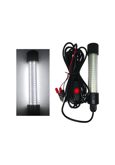 Suntek 12 V Led Sualtı Dalgıç Balıkçılık Işık Beyaz Beyaz