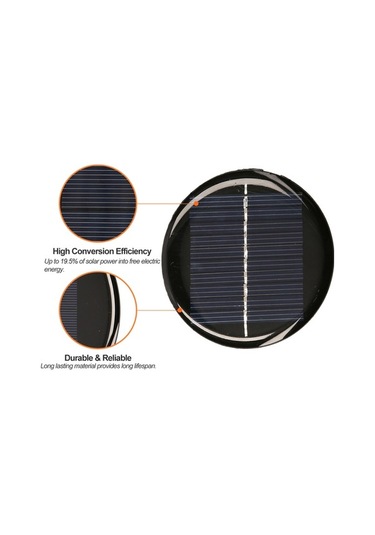 Besthome1 Su Geçirmez Mini Güneş Paneli - Dıy Oyuncak, Lamba Şarj İçin 5v 0.28w Taşınabilir Güç Kaynağı