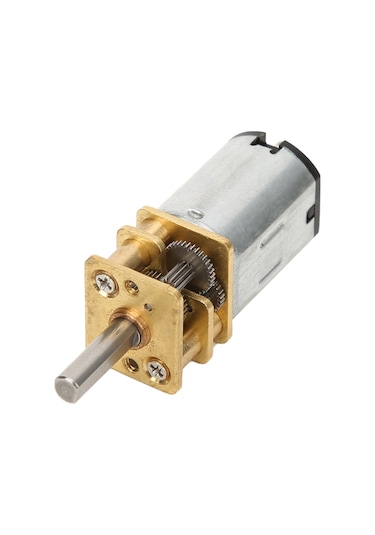 Aubyhe Dc 12v Metal Geri Dönüşlü Motor - Ga12-n20 Modeli, 60/500/1000 Rpm Hız Seçenekleri İle Dayanıklı Metal Dişlialtı